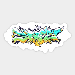 Street Culture Sticker